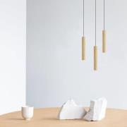 UMAGE Chimes Cluster 3 hengelampe lys eik
