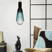 LED-pære E27 4W T100 2000K filamentpære blå dimbar