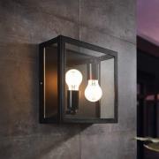 Utevegglampe Alamonte 1, 2 lysk. up/down kvadrat