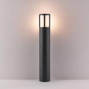 Facado II veilampe, høyde 65 cm, rund, mørk grå/opal