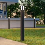 Facado II veilampe, høyde 100 cm, rund, mørk grå/opal