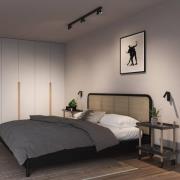 WEVER & DUCRÉ LED-downlight Ceno 6.0, svart, 2700 K