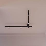 WEVER & DUCRÉ LED-taklampe Trace Spin 1.0 svart 927