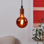 LED-globe E27 G125 4 W 2 000 K filament kobber