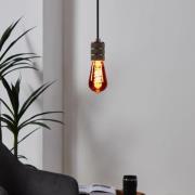 LED-pære ST64 E27 4 W 2°000°K filament kobber