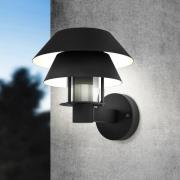 Utendørs vegglampe Chiappera med dobbel skjerm