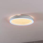 EGLO connect Montemorelos-Z, RGBW, hvit, Ø42cm