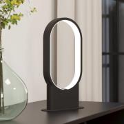 LED-bordlampe Codriales i svart