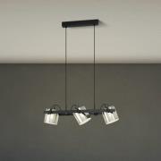 Hornwood 2 lyskilder, lengde 78 cm, svart, 3 lyskilder.