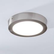EGLO Connect Fueva-C taklampe rund 22,5 cm nikkel