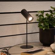 LED-batteridrevet bordlampe Multi, svart, høyde 30 cm, IP54