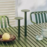 HAY LED-batteridrevet bordlampe HOST PORTABLE, olivengrønn, 30 cm, IP4...