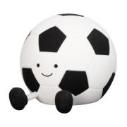 LED-batterilampe Kalle, hvit-svart, lengde 14 cm