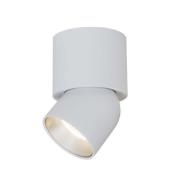 SLC LED-downlight CUP, hvit/sølv, 927, Ø 7,5 cm, dimbar