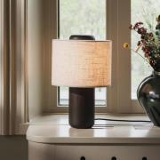 Globen Lighting bordlampe Bosco, beige/brun, høyde 39 cm