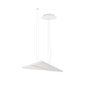 Vibia LED-hengelampe RHYTHM, hvit, 93 x 47 cm, 927 dimbar