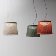 Vibia utendørs LED-pendellampe WIND, grønn, 48 x 60 cm, 927