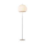 Vibia LED-gulvlampe KNIT, 178 x 45 cm, beige tekstil/metall