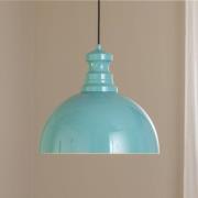 Pendellampe Kure, turkis, metall, Ø 40 cm E27