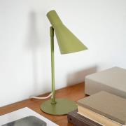 Dyberg Larsen bordlampe DL12 Mini, grønn, E14, metall