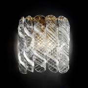 Klassisk pen vegglampe Molle, 24 karat forgyllet