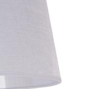 Lampeskjerm Classic L for gulvlamper, hvit/klar