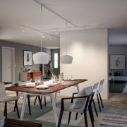 Paulmann URail T-kobling, signalhvit, maks. 1000 W