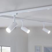 Paulmann URail Tubo Spot, 3-trinns dimmer, 4000 K, signalhvit