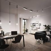 Paulmann URail skinne, signalhvit, lengde 50 cm, aluminium