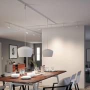 Paulmann URail strømbryter, signalhvit, metall/plast