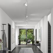 Paulmann URail Circle LED-spot, 3-trinns dimmer, 3000K, signalhvit