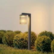 Lucande LED-gatelampe Beelia, antrasitt, 60 cm, riflet