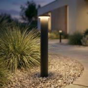 Lindby LED-gatelampe Cirel, høyde 45 cm, svart, IP65