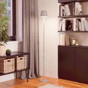 LED-batteridrevet terrasselampe Mannera-L, grå, høyde 140 cm, metall