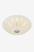 Plafond Petal LED 43cm Hvit/Krom