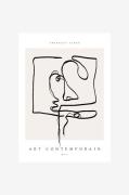 MalerifabrikkenPoster Art Contemporain 1BeigePostereFra Homeroom