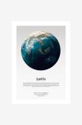 MalerifabrikkenPoster Earth LightHvitPostereFra Homeroom