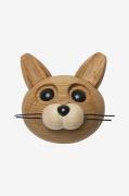 Spring CopenhagenMagnet Lucky Katt 5 cmNaturPyntetingFra Homeroom