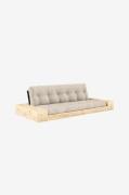 Karup DesignBase Sovesofa m. 2 sidebokser Tre-seterBeigeSovesofaerFra ...