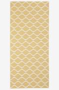HorredsmattanPlastteppe Wave 70 x 250 cmGulPlasttepperFra Homeroom