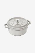 StaubGryte La Cocotte rund 22 cm, 2,6 lGråGryter & kasserollerFra Home...