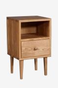 Wood FurnitureNattbordskap i eik,Retro 35cmBrunNattbordFra Homeroom