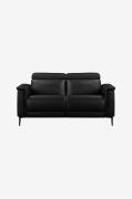 Loft24Sofa 2 Seter 1 Recliner Elektrisk LundSvart2-seters sofaerFra Ho...