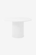 HåumBORD Rondo 75 x 120 x 120 CMHvitSpisebordFra Homeroom