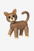Spring CopenhagenDekorasjon i tre Sneaky Kattunge 10 cmNaturPyntetingF...