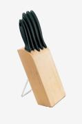 FiskarsKnivblokk med 5 kniver EssentialKjøkkenkniver & tilbehørFra Hom...