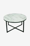 Venture HomeSofabord Rock Ø 80 cmSvartSofabordFra Homeroom