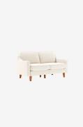 Hanah Home2-seters sofa RobinHvit2-seters sofaerFra Homeroom