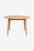 Rowico HomeTyler spisebord rundt Ø120/165NaturSpisebordFra Homeroom