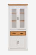 Loft24Vitrine Selma 2 dører + 2 dørerHvitSkapFra Homeroom